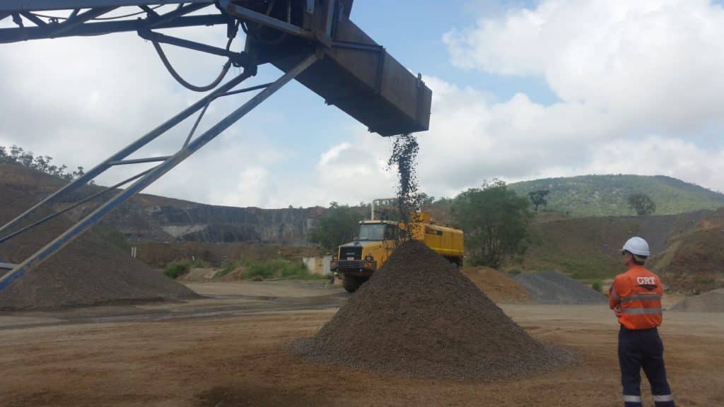 Aurizon - Pugmill Mixing