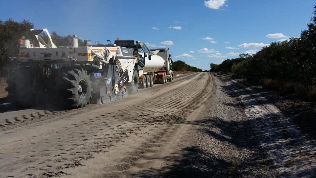 Decreasing stresses and improving results in pavement construction