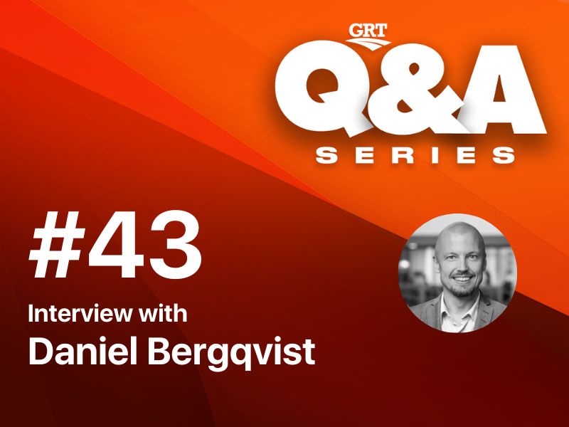 Autonomous Mining Solutions from Scania Group - GRT Q&A Series with Daniel Bergqvist