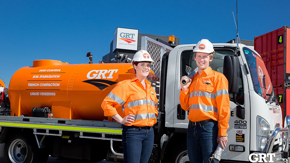 GRT Team With Dust Solution