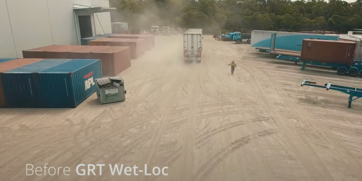 GRT Wet-Loc for Dust Suppression