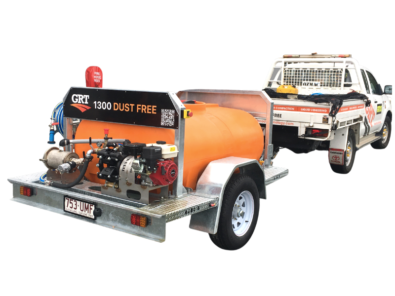 Dust Suppression & Water Tank Trailer Hire